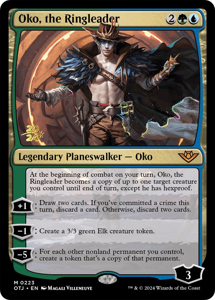 Oko, the Ringleader [Outlaws of Thunder Junction Prerelease Promos] | North Valley Games