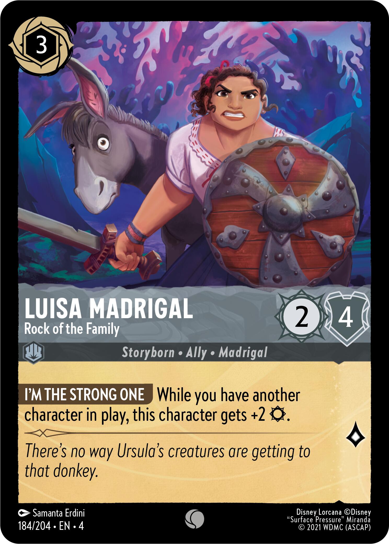 Luisa Madrigal - Rock of the Family (184/204) [Ursula's Return] | North Valley Games