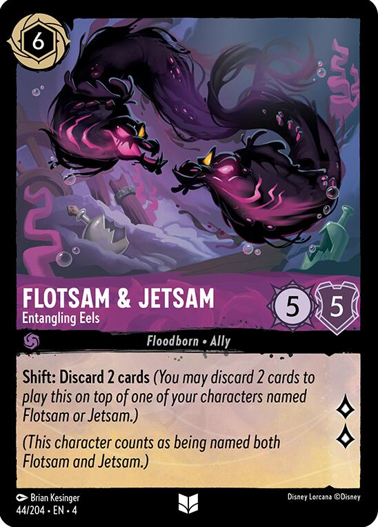 Flotsam & Jetsam - Entangling Eels (44/204) [Ursula's Return] | North Valley Games