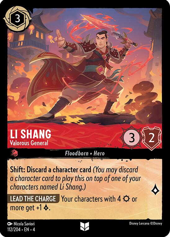Li Shang - Valorous General (112/204) [Ursula's Return] | North Valley Games