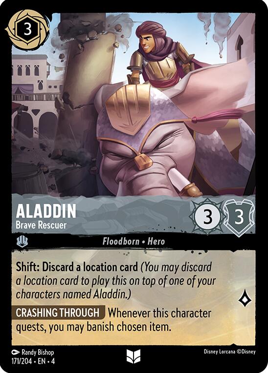 Aladdin - Brave Rescuer (171/204) [Ursula's Return] | North Valley Games
