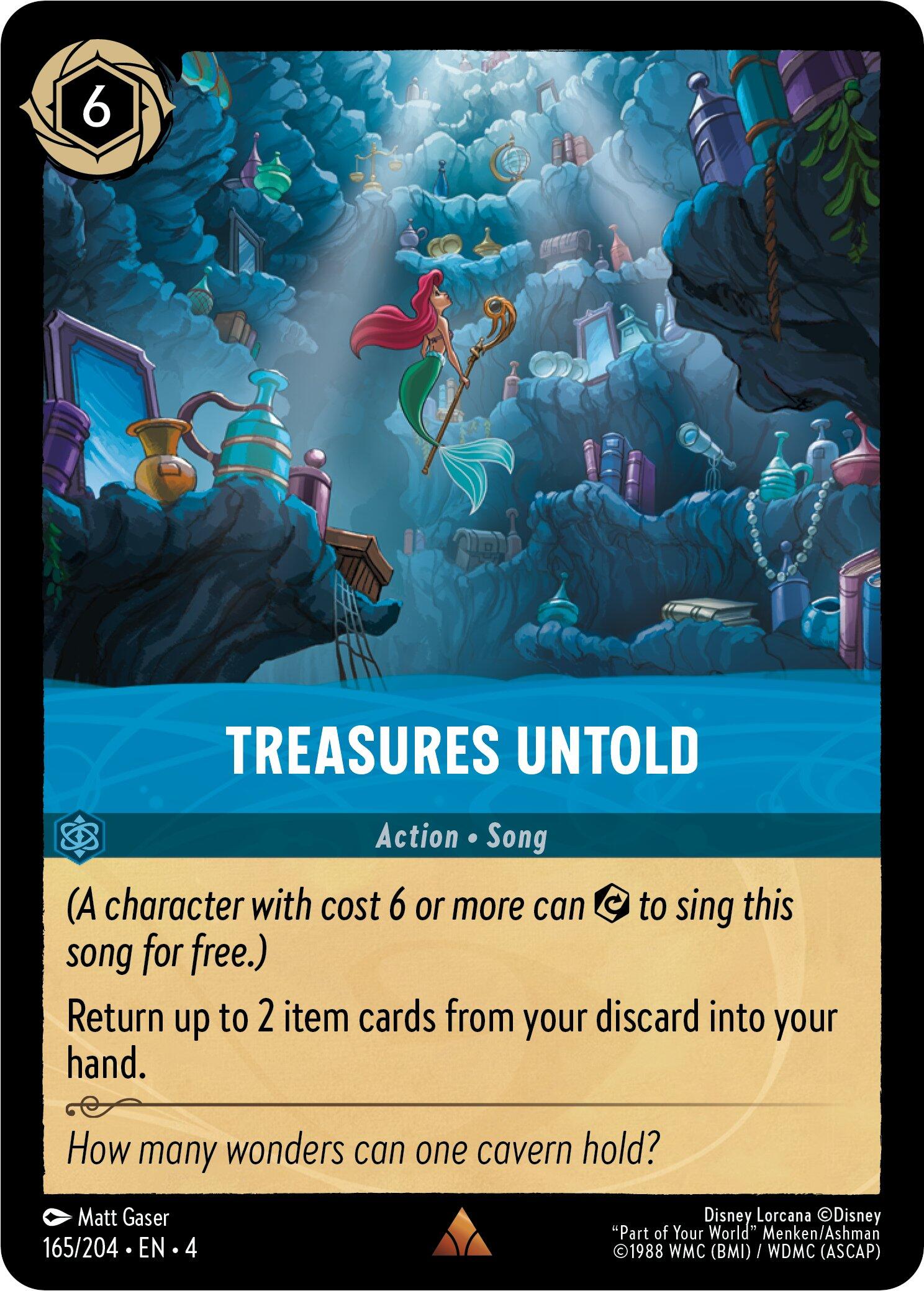 Treasures Untold (165/204) [Ursula's Return] | North Valley Games