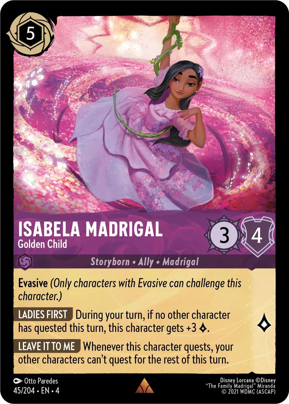 Isabella Madrigal - Golden Child (45/204) [Ursula's Return] | North Valley Games