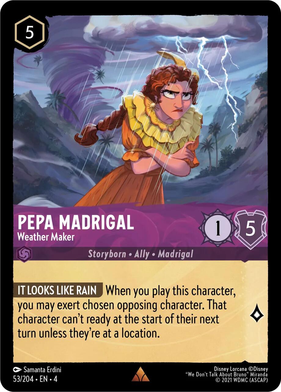 Pepa Madrigal - Weather Maker (53/204) [Ursula's Return] | North Valley Games