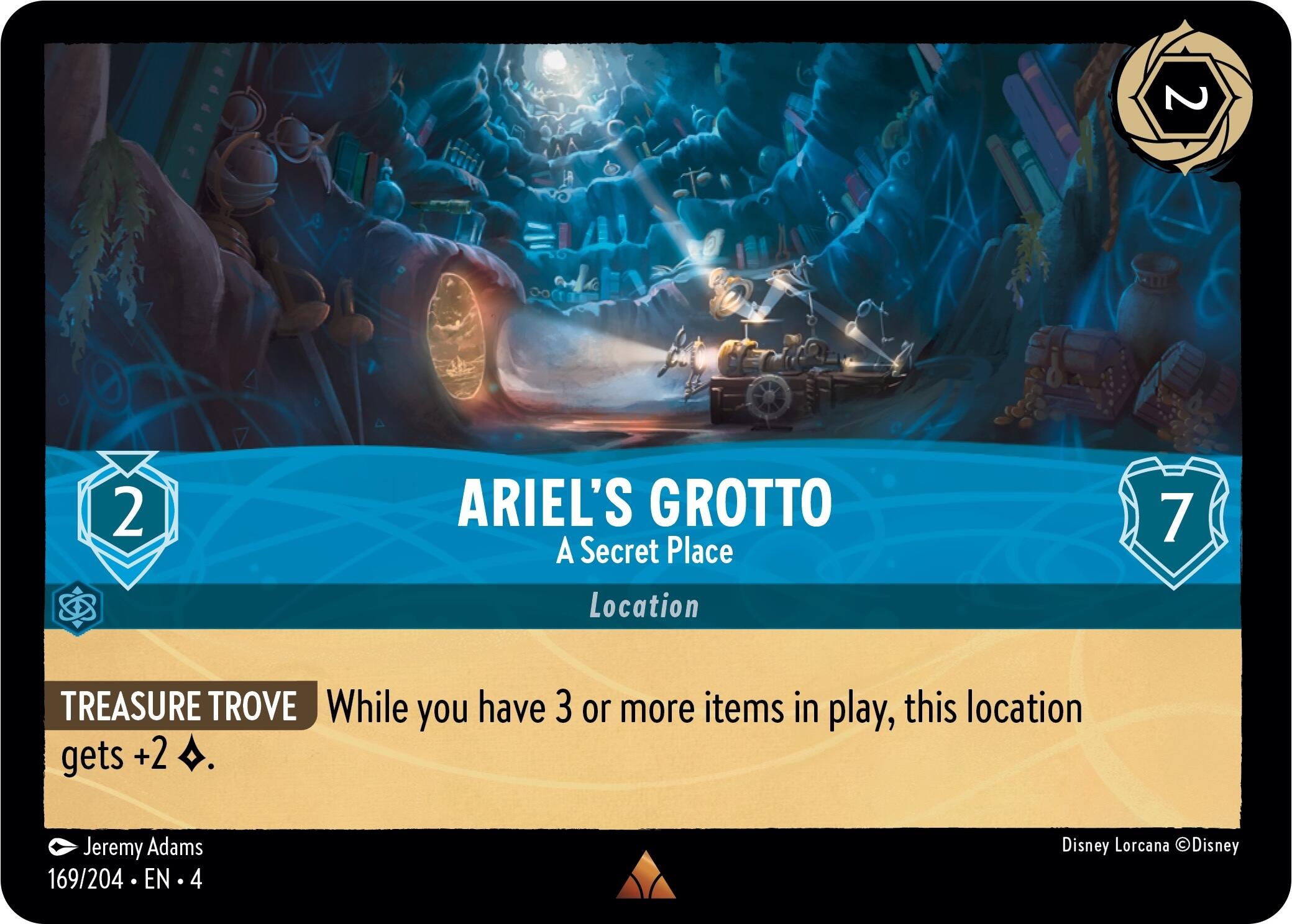 Ariel's Grotto - A Secret Place (169/204) [Ursula's Return] | North Valley Games