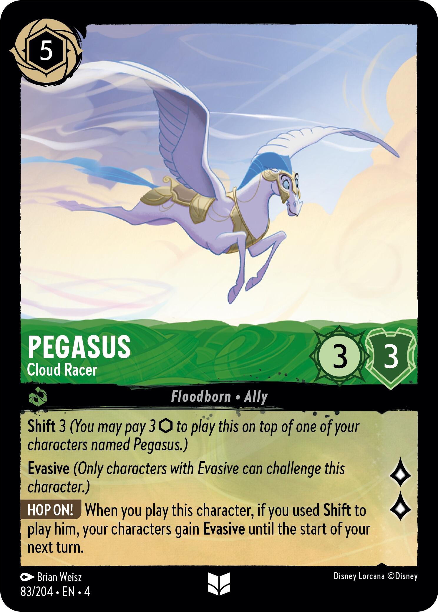 Pegasus - Cloud Racer (83/204) [Ursula's Return] | North Valley Games