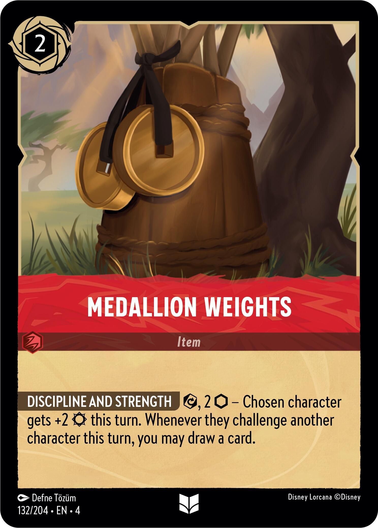 Medallion Weights (132/204) [Ursula's Return] | North Valley Games