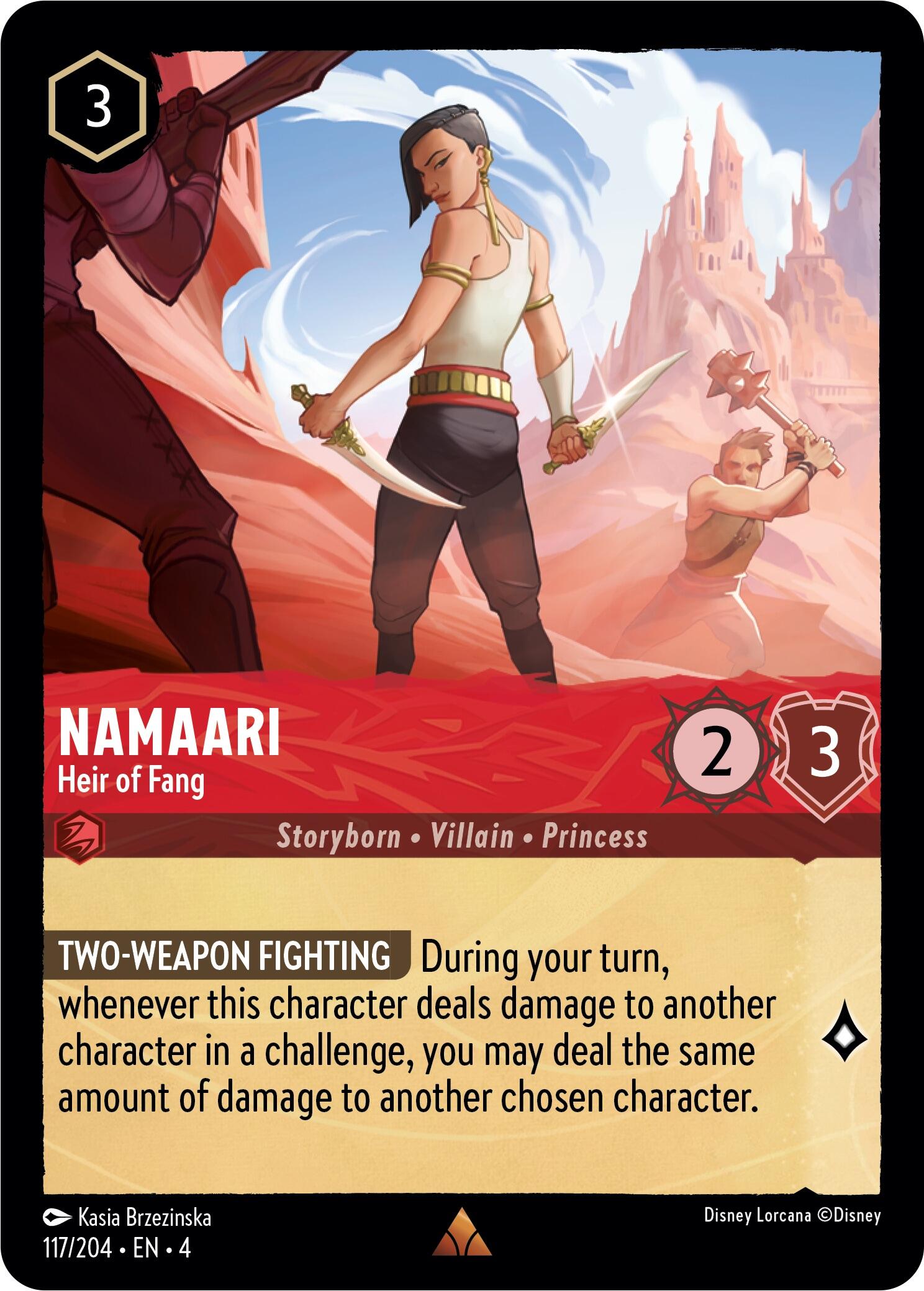 Namaari - Heir of Fang (117/204) [Ursula's Return] | North Valley Games