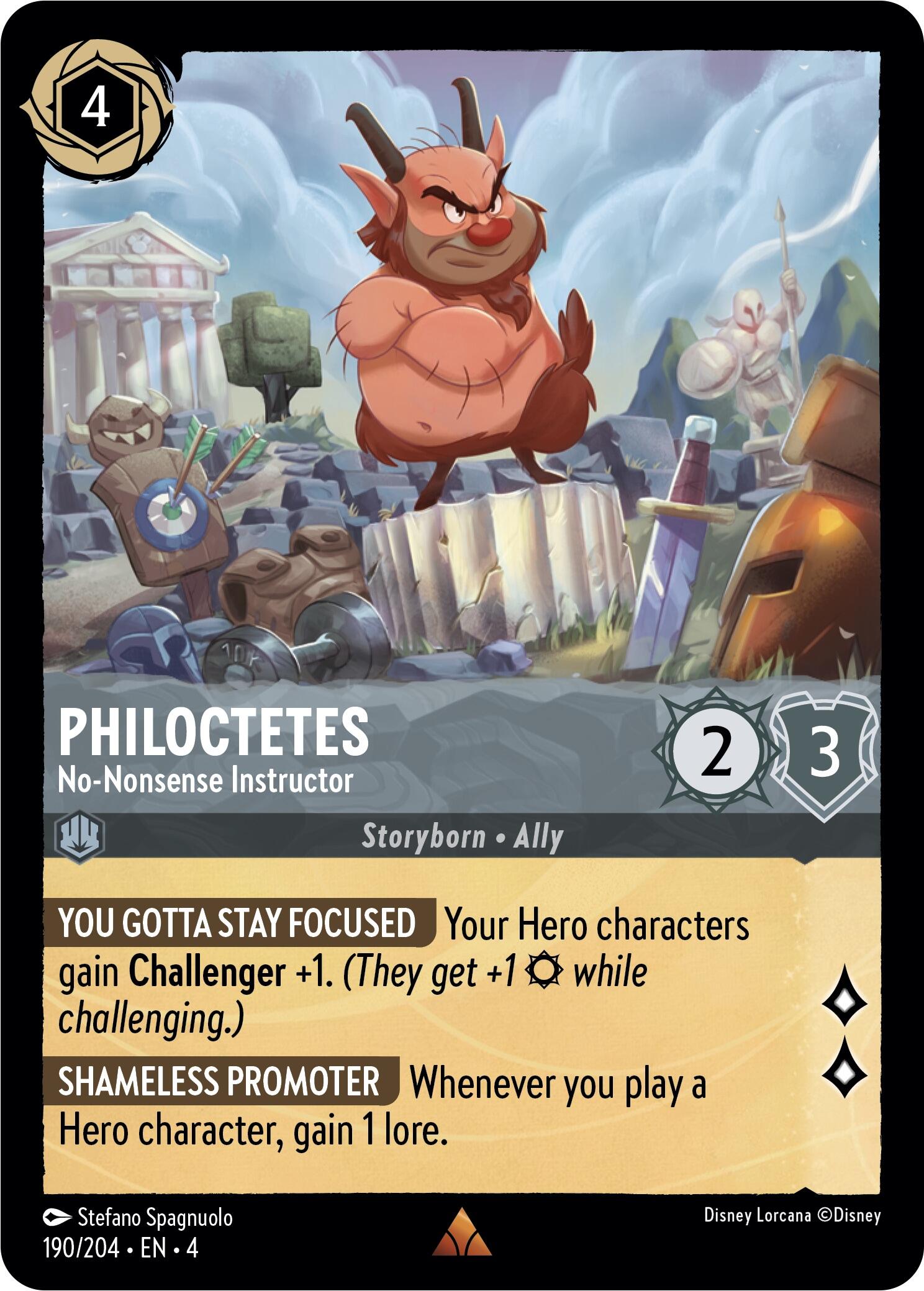 Philoctetes - No-Nonsense Instructor (190/204) [Ursula's Return] | North Valley Games