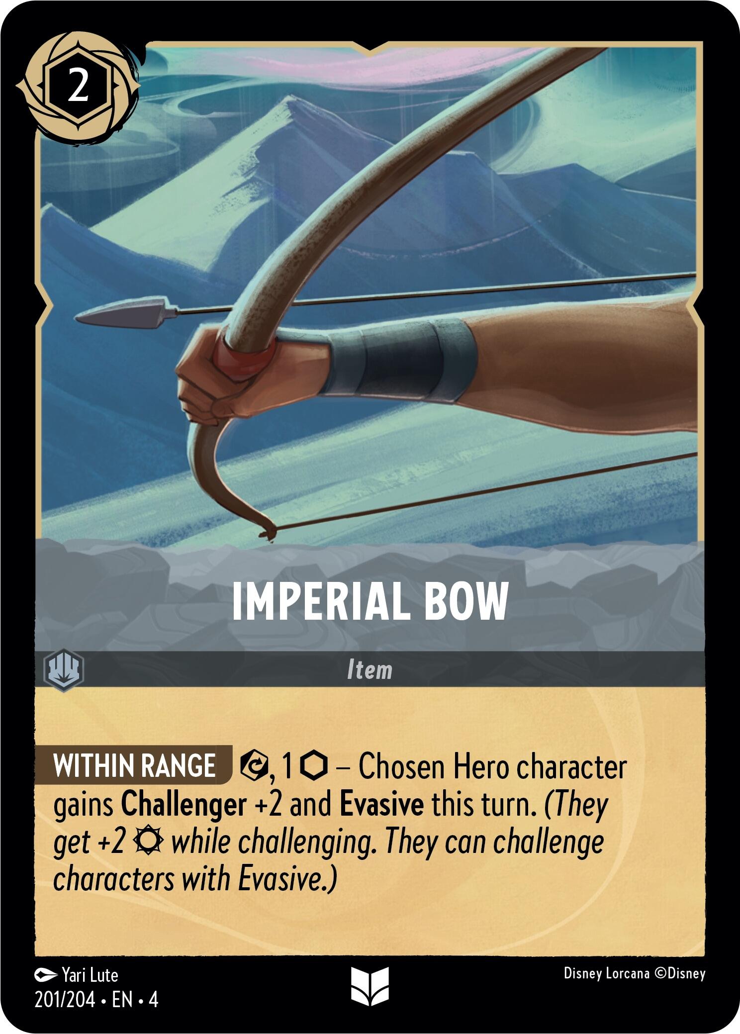 Imperial Bow (201/204) [Ursula's Return] | North Valley Games