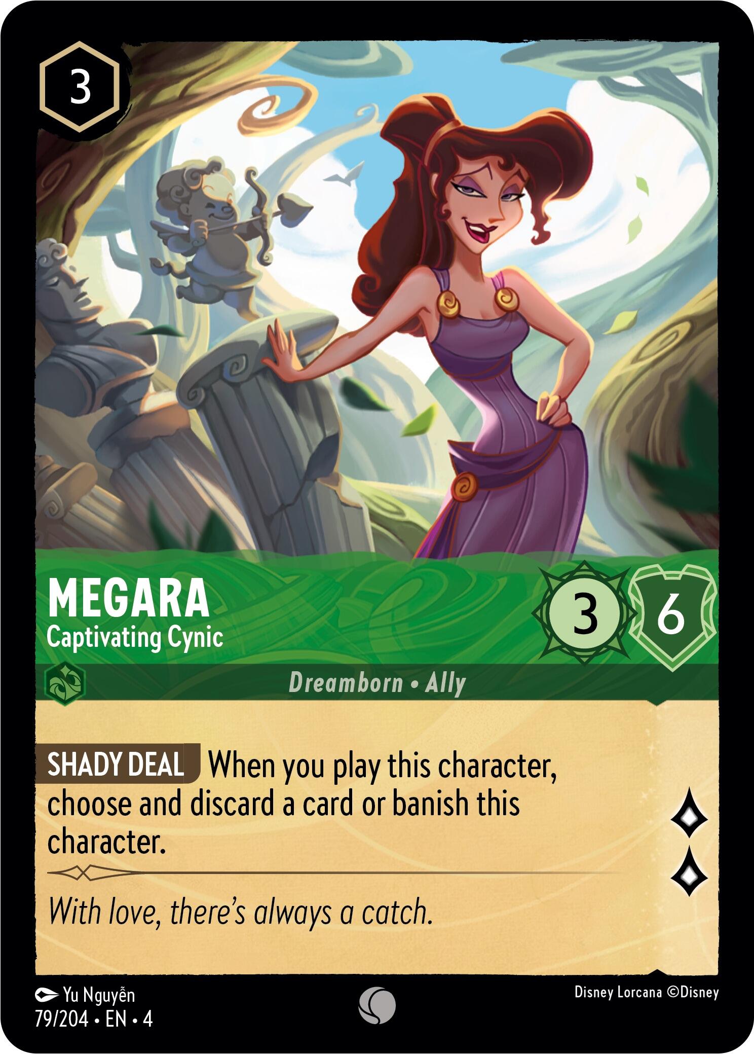 Megara - Captivating Cynic (79/204) [Ursula's Return] | North Valley Games