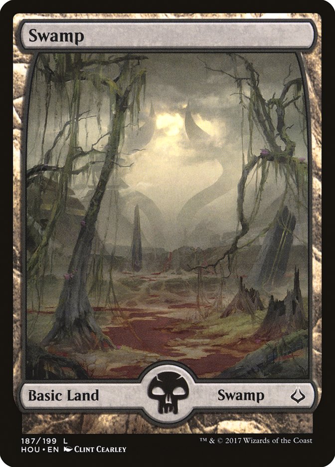 Swamp (187) [Hour of Devastation] | North Valley Games