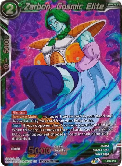Zarbon, Cosmic Elite (Player's Choice) (P-223) [Promotion Cards] | North Valley Games