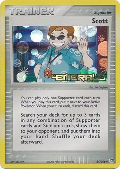 Scott (84/106) (Stamped) [EX: Emerald] | North Valley Games