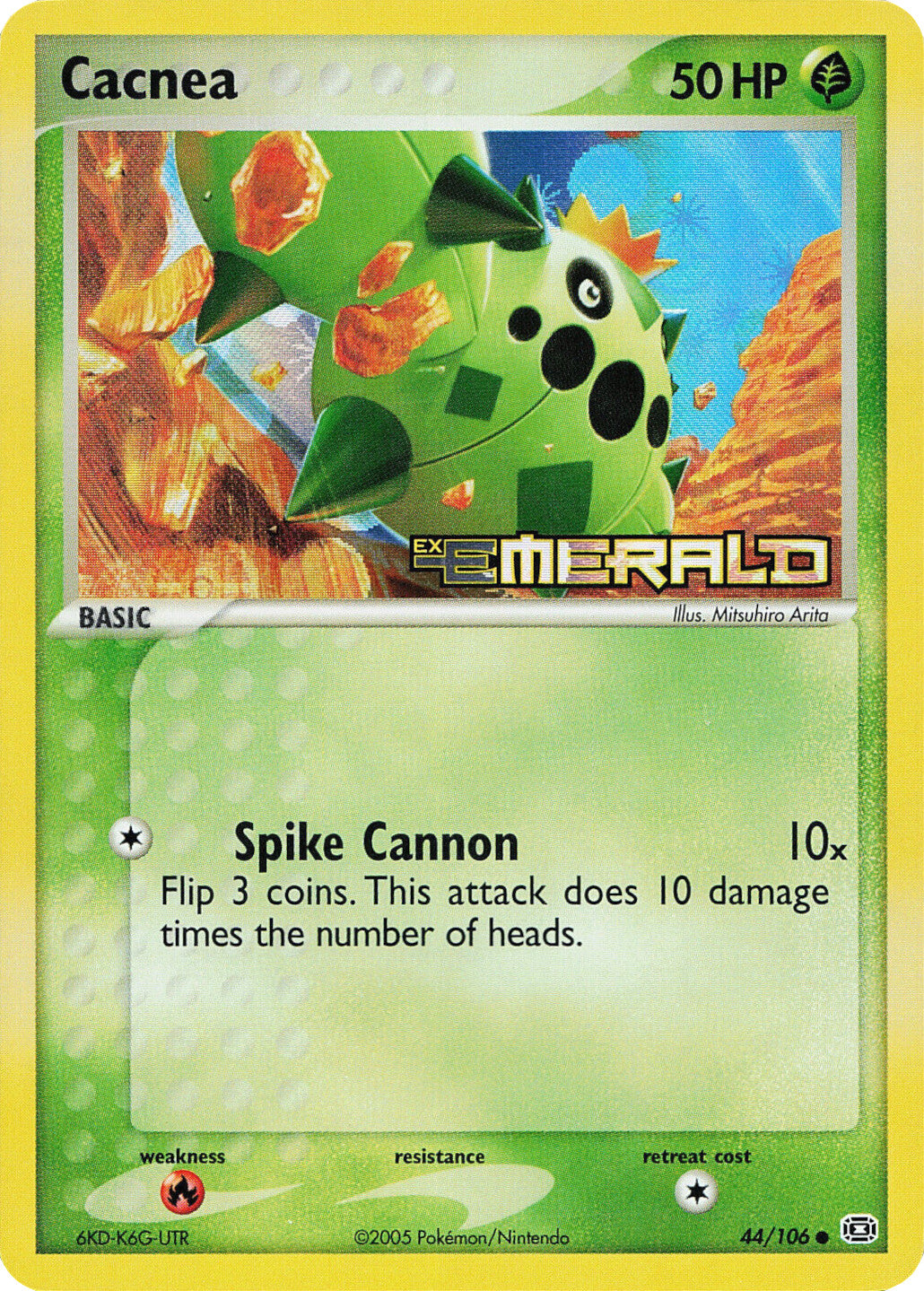 Cacnea (44/106) (Stamped) [EX: Emerald] | North Valley Games
