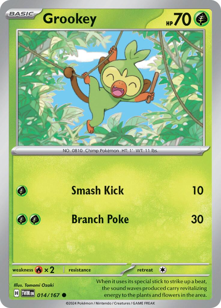 Grookey (014/167) [Scarlet & Violet: Twilight Masquerade] | North Valley Games