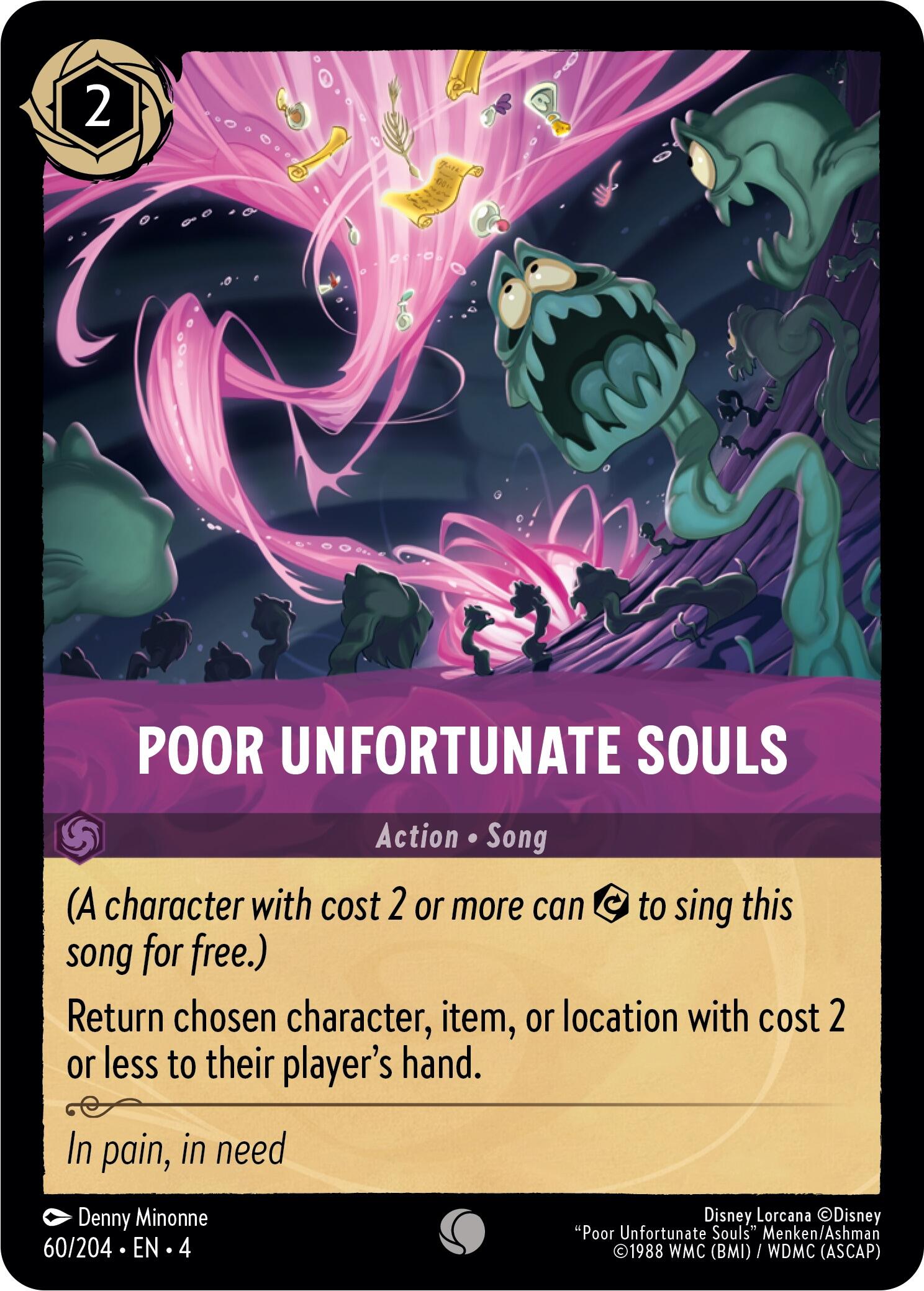 Poor Unfortunate Souls (60/204) [Ursula's Return] | North Valley Games