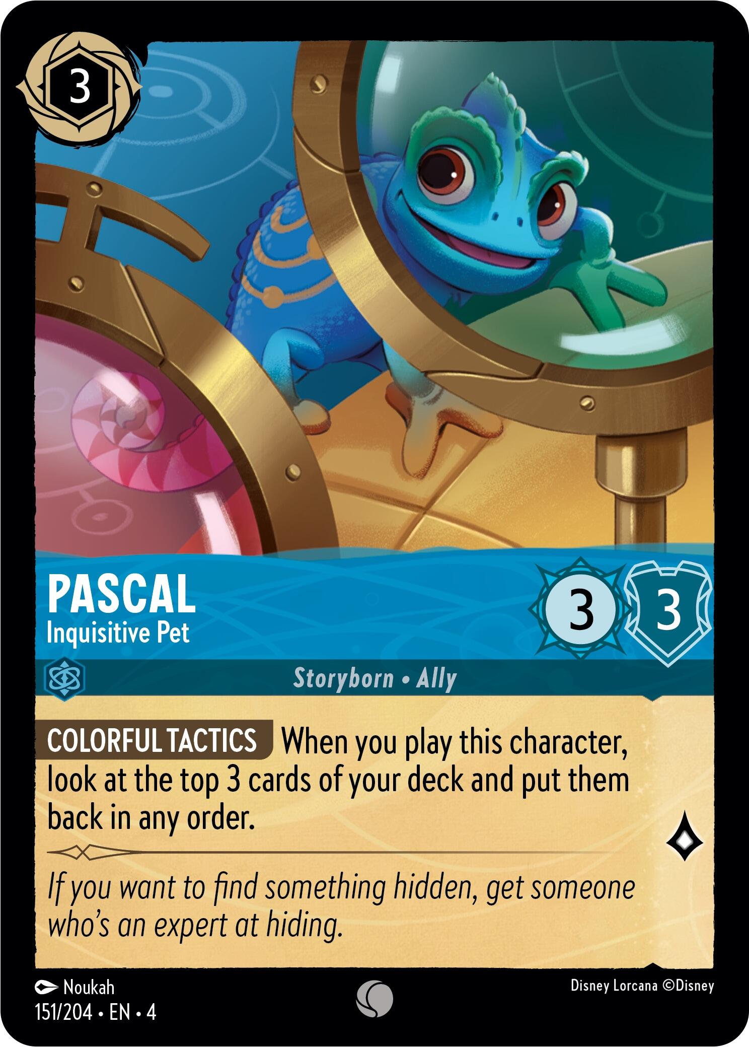 Pascal - Inquisitive Pet (151/204) [Ursula's Return] | North Valley Games
