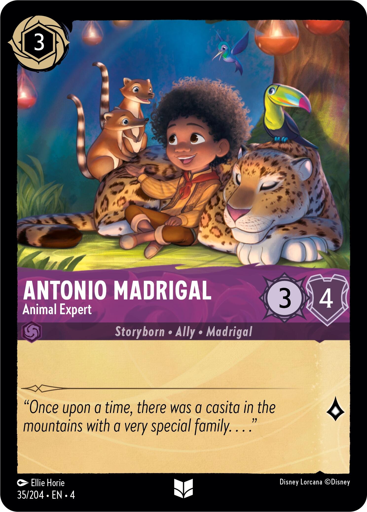 Antonio Madrigal - Animal Expert (35/204) [Ursula's Return] | North Valley Games