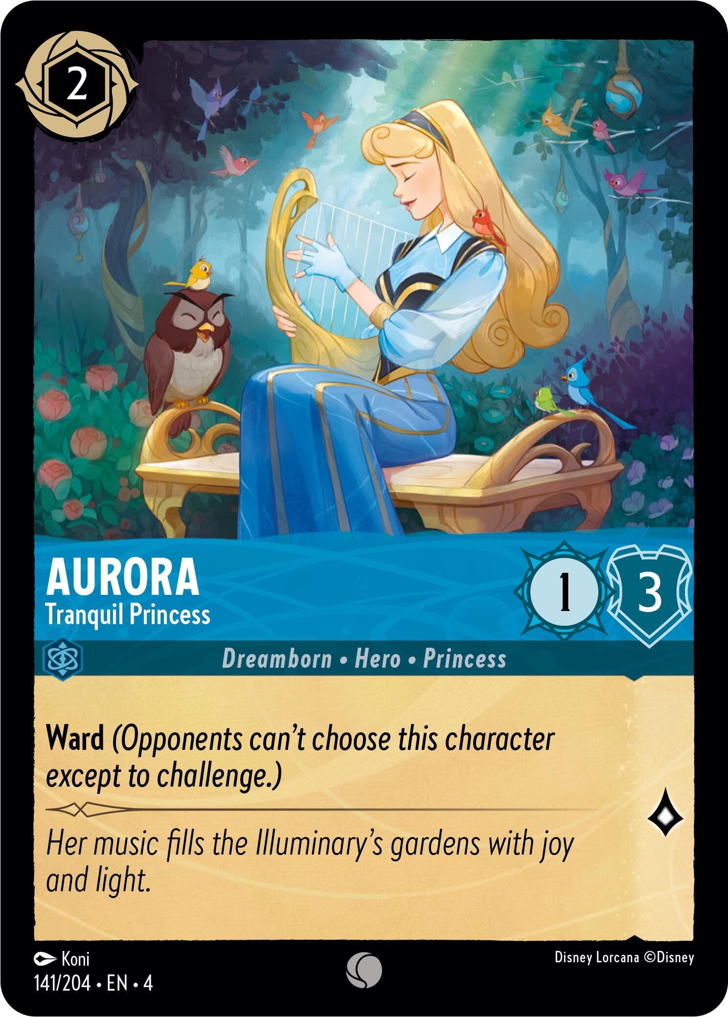 Aurora - Tranquil Princess (141/204) [Ursula's Return] | North Valley Games