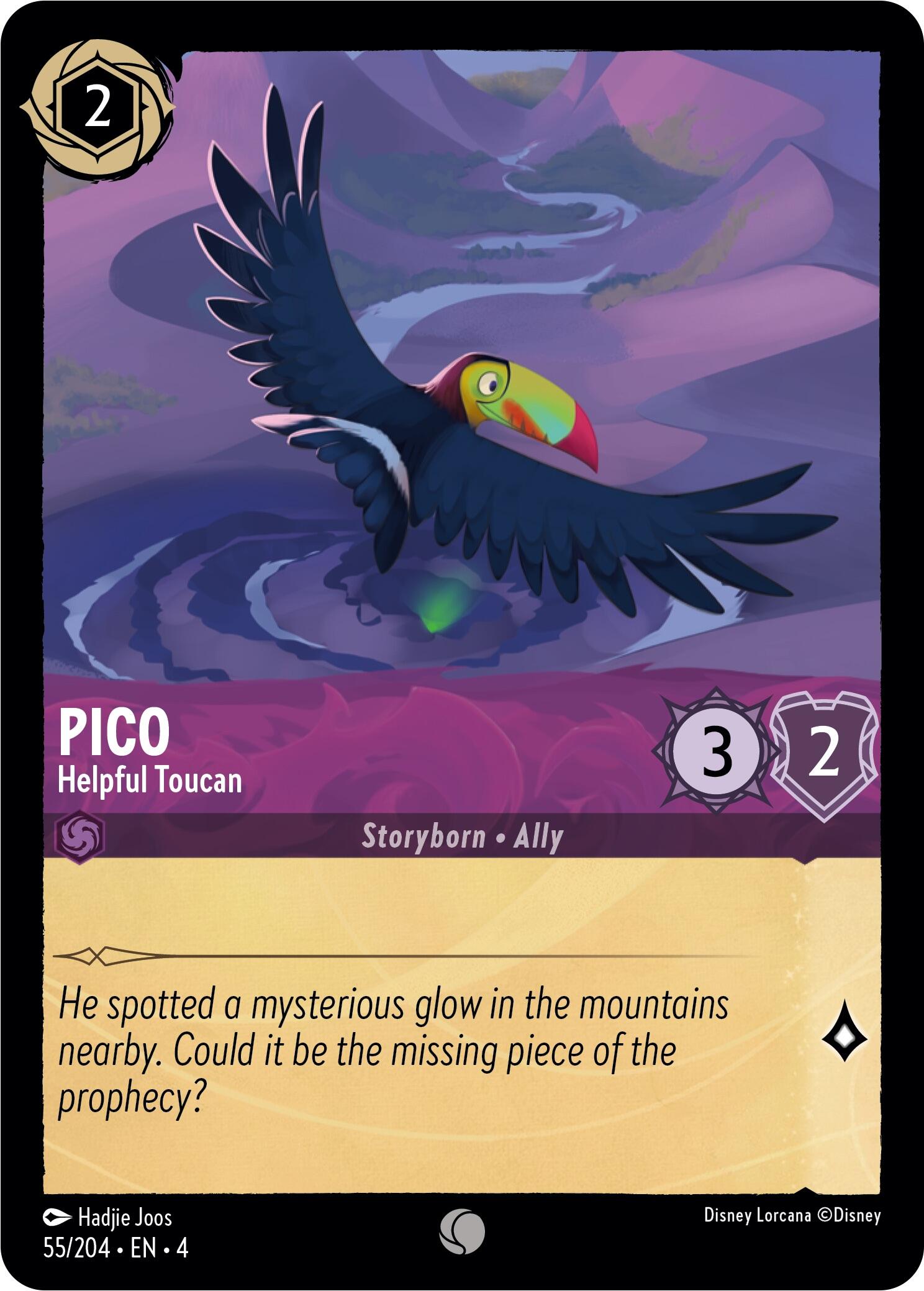 Pico - Helpful Toucan (55/204) [Ursula's Return] | North Valley Games
