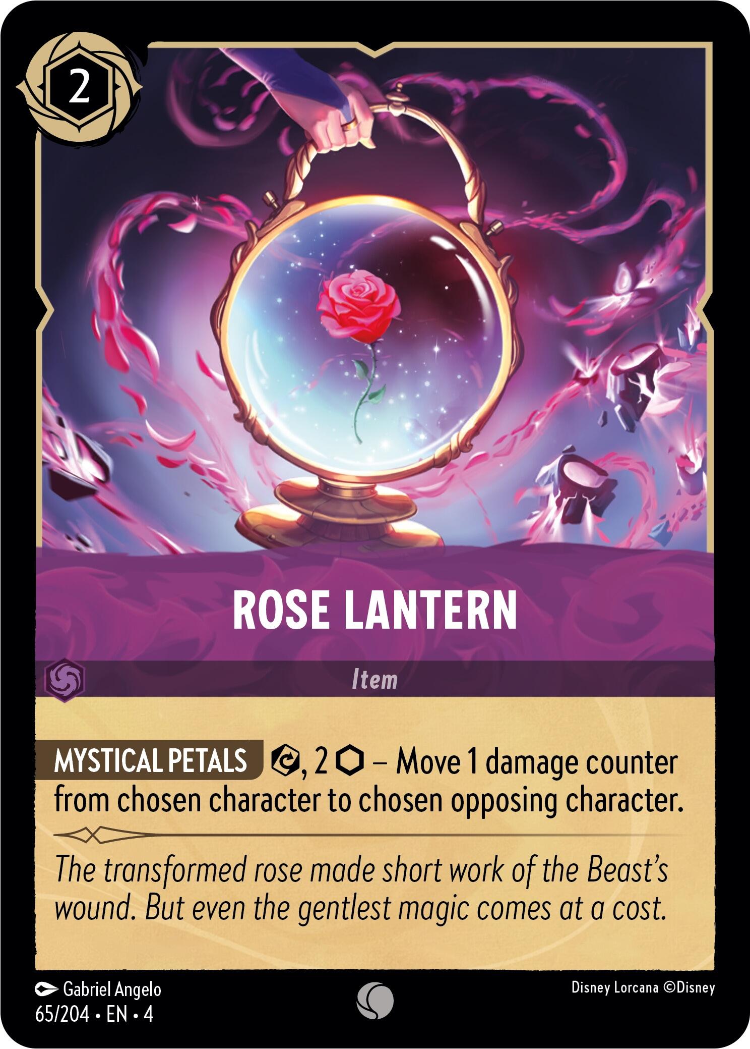 Rose Lantern (65/204) [Ursula's Return] | North Valley Games