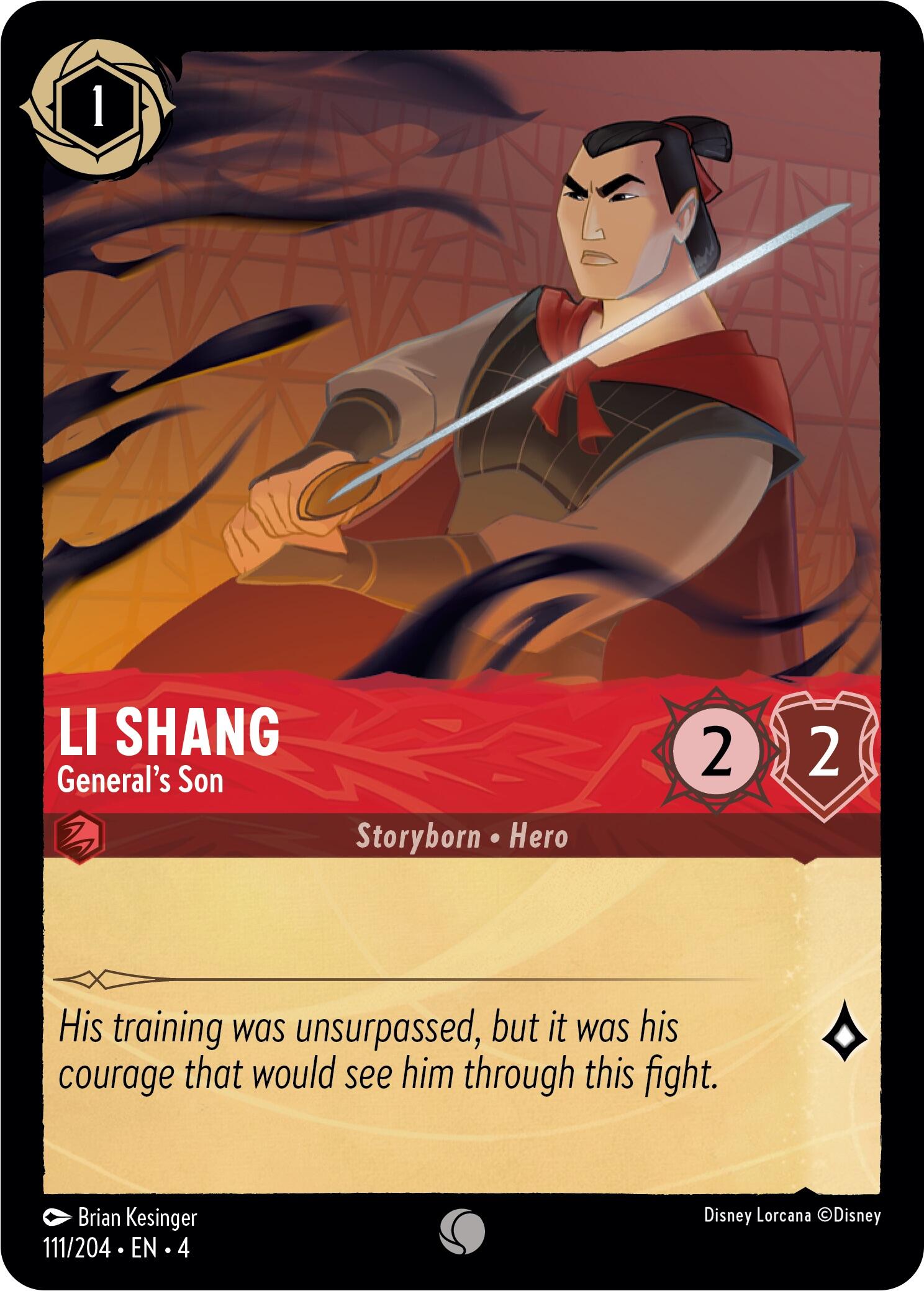 Li Shang - General's Son (111/204) [Ursula's Return] | North Valley Games