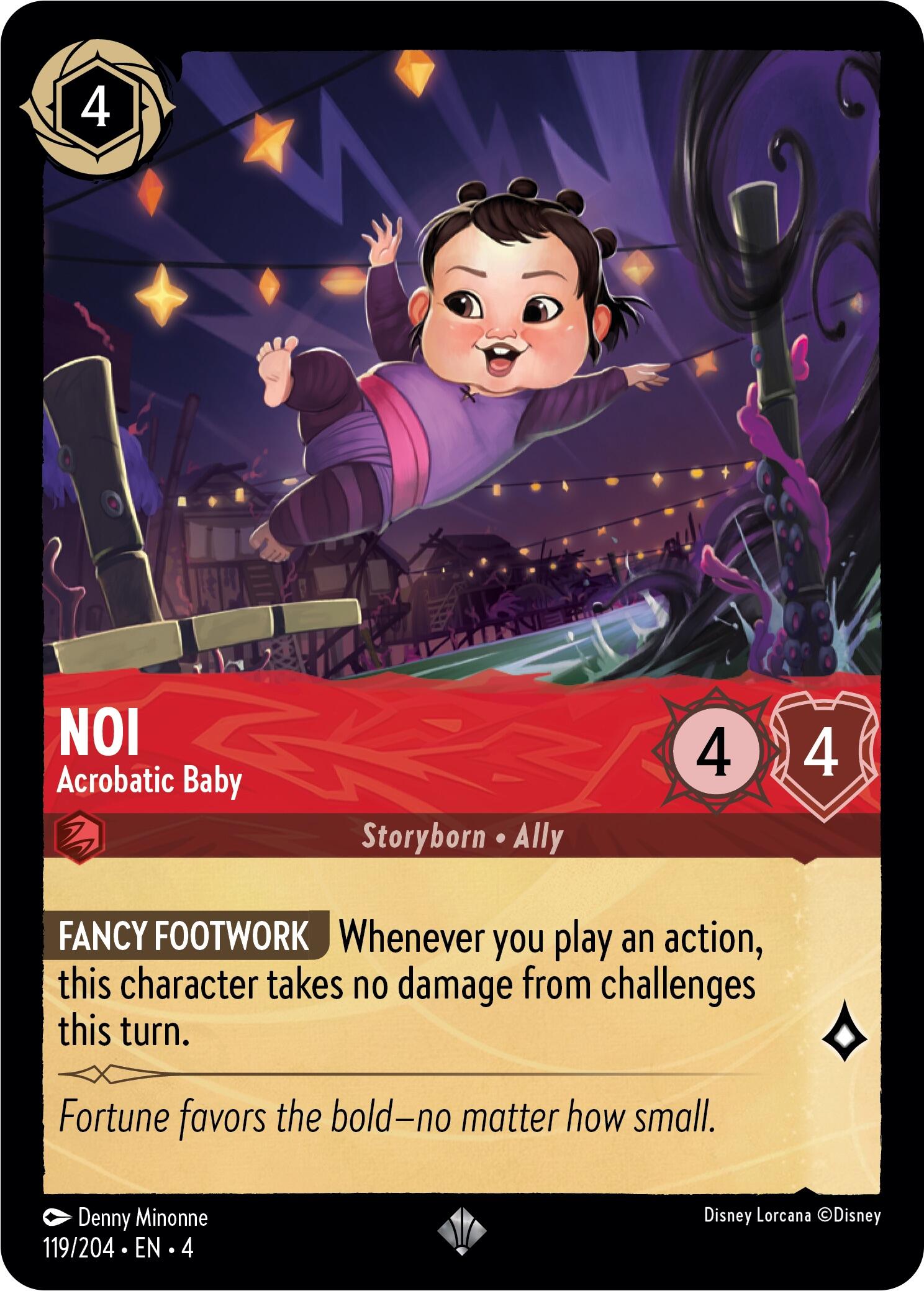 Noi - Acrobatic Baby (119/204) [Ursula's Return] | North Valley Games