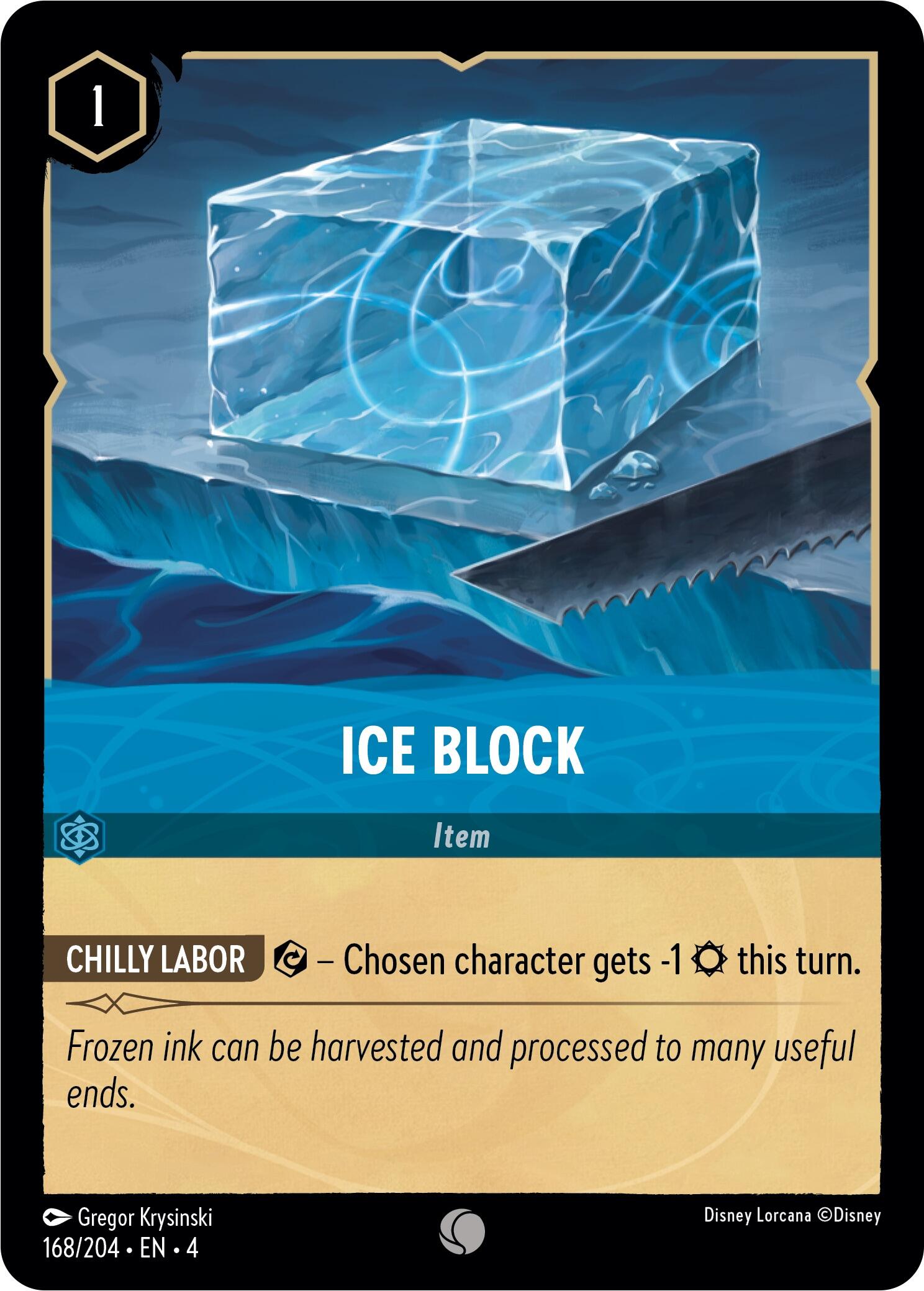 Ice Block (168/204) [Ursula's Return] | North Valley Games