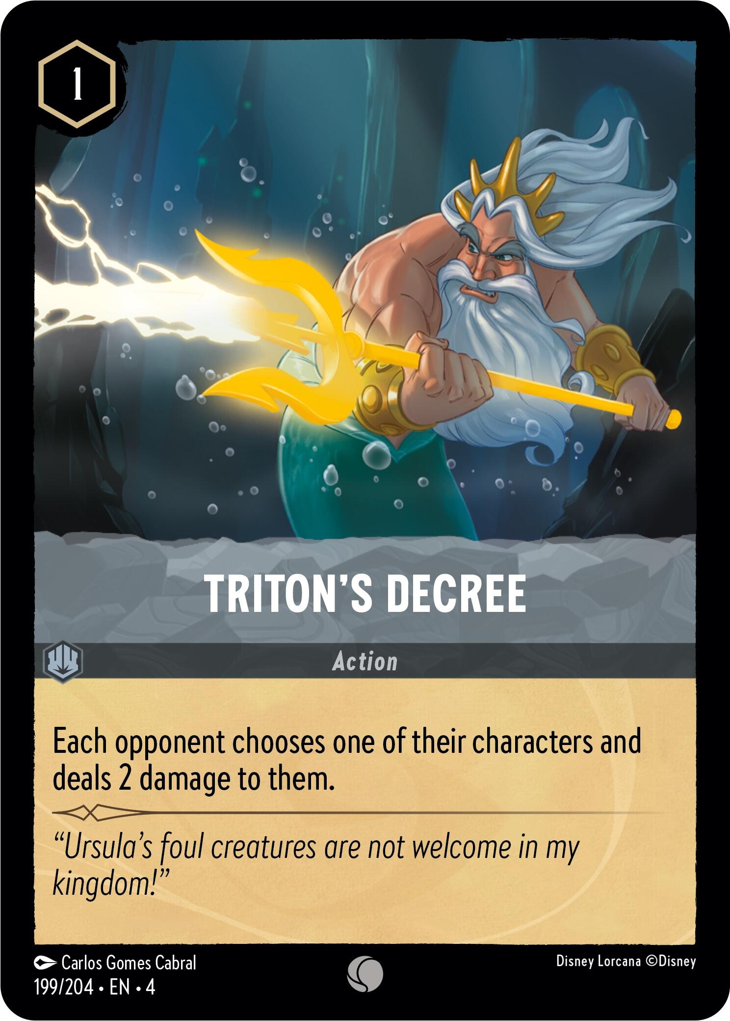 Triton's Decree (199/204) [Ursula's Return] | North Valley Games