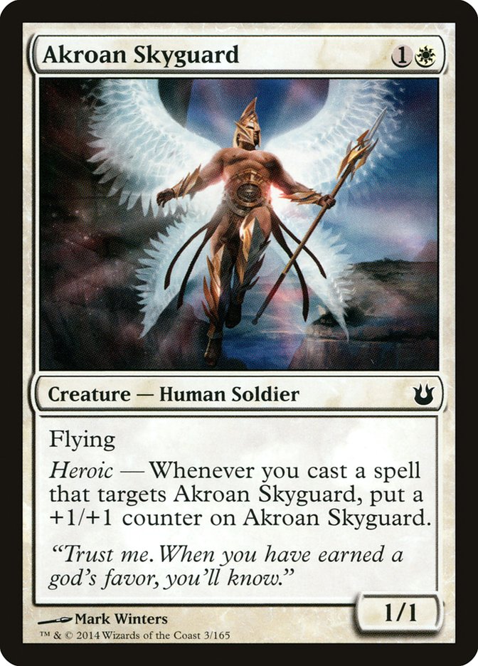 Akroan Skyguard [Born of the Gods] | North Valley Games