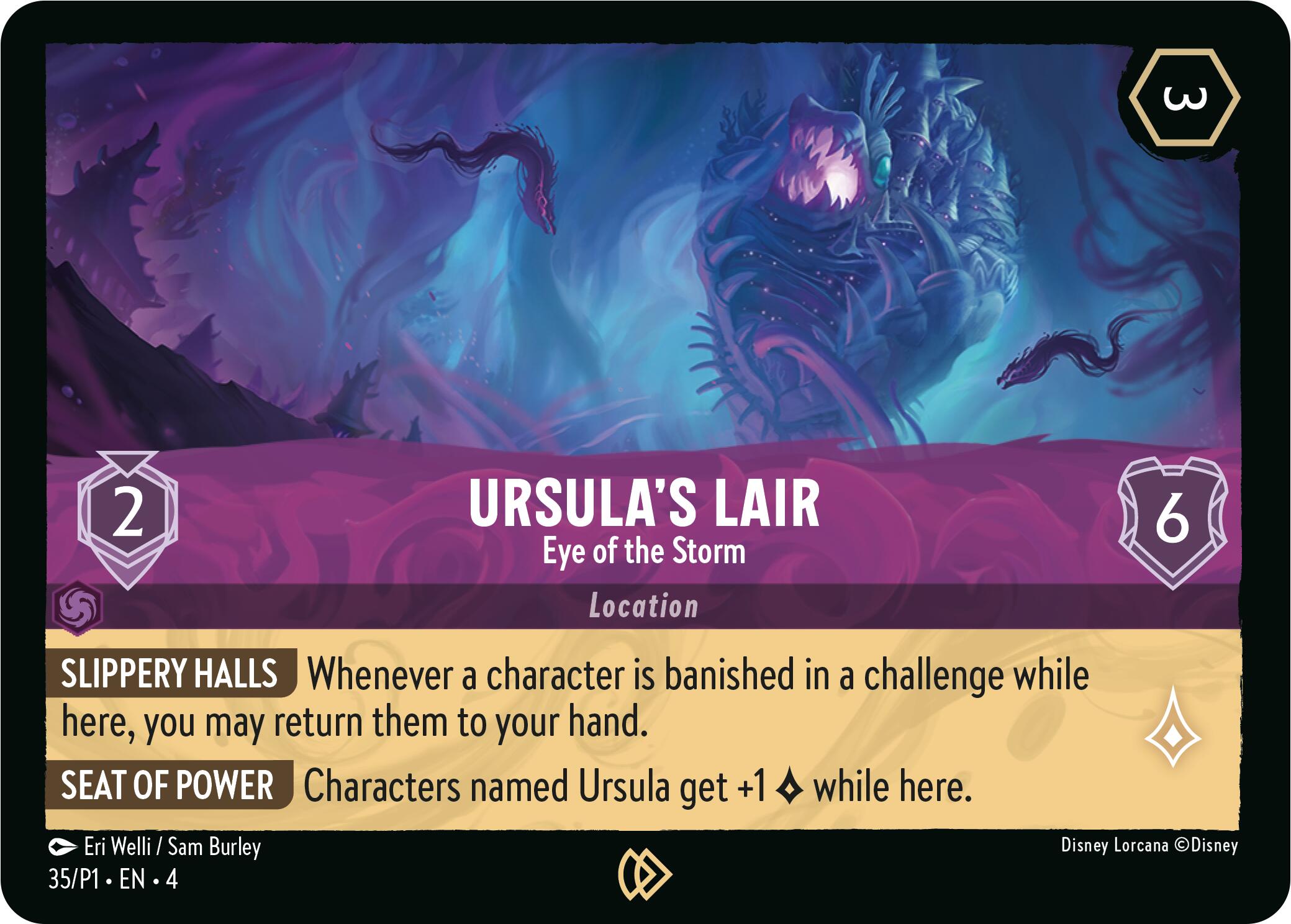 Ursula's Lair - Eye of the Storm (35) [Promo Cards] | North Valley Games