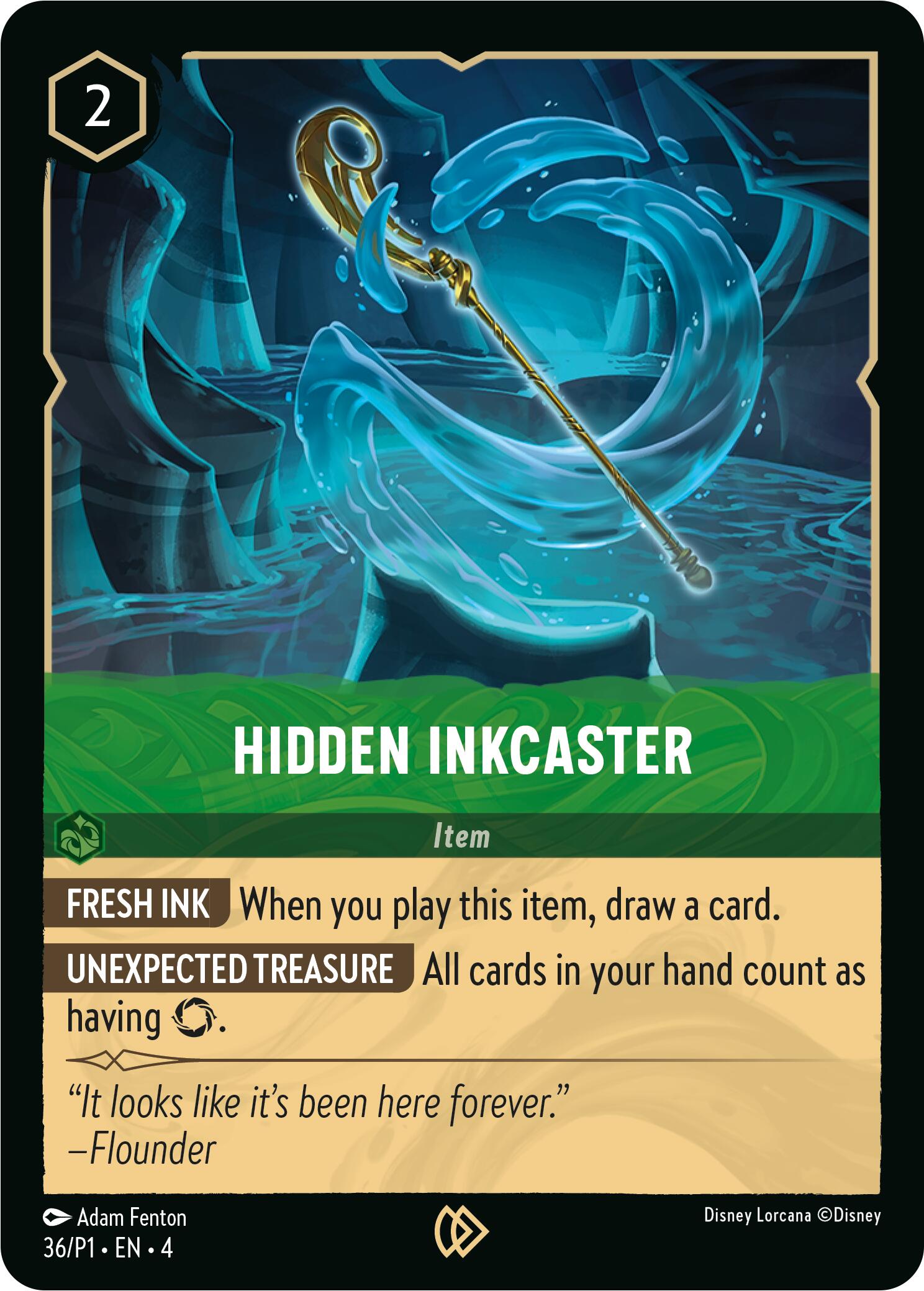 Hidden Inkcaster (36) [Promo Cards] | North Valley Games