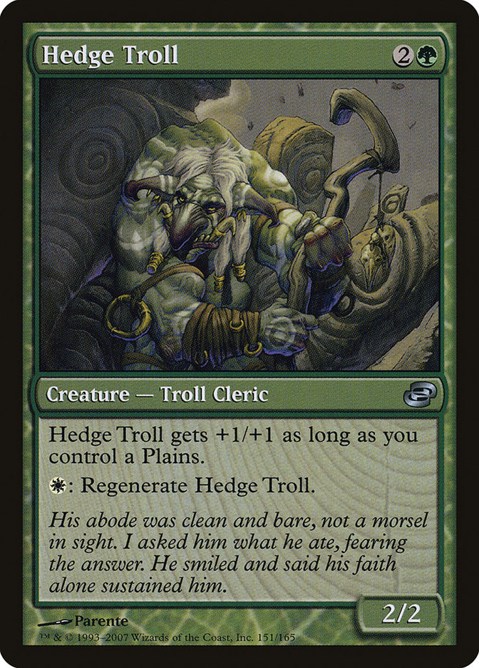 Hedge Troll [Planar Chaos] | North Valley Games