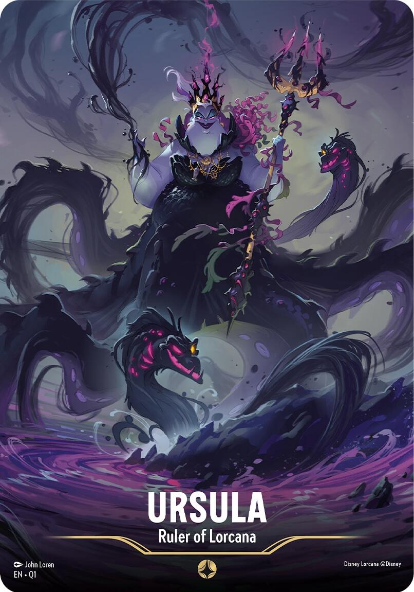 Ursula - Ruler of Lorcana (Oversized) [Illumineer's Quest: Deep Trouble] | North Valley Games