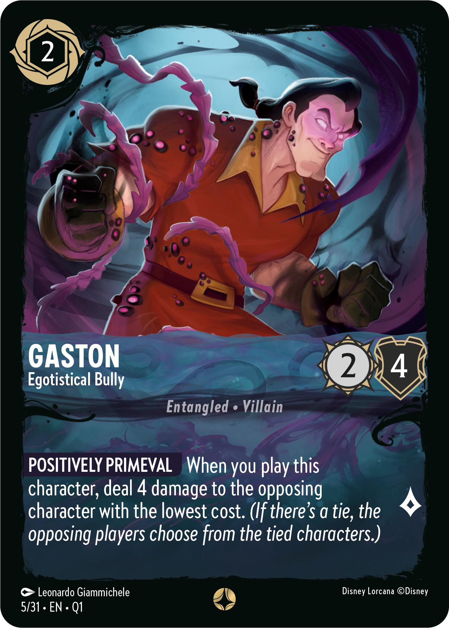 Gaston - Egotistical Bully (5/31) [Illumineer's Quest: Deep Trouble] | North Valley Games