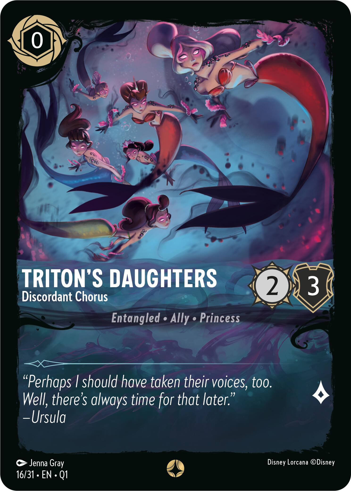 Triton's Daughters - Discordant Chorus (16/31) [Illumineer's Quest: Deep Trouble] | North Valley Games