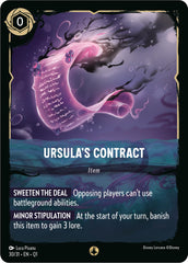 Ursula's Contract (30/31) [Illumineer's Quest: Deep Trouble] | North Valley Games