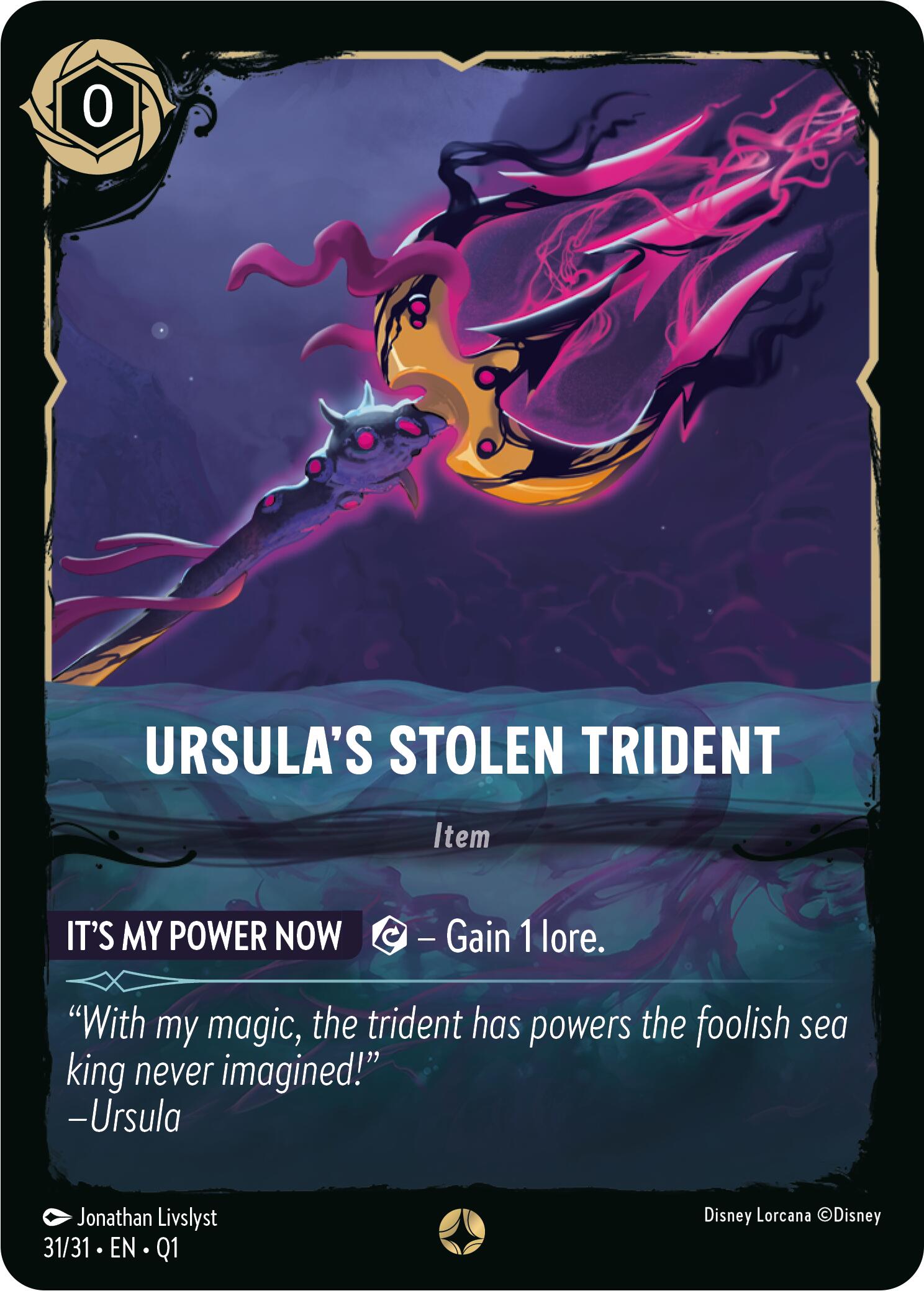 Ursula's Stolen Trident (31/31) [Illumineer's Quest: Deep Trouble] | North Valley Games