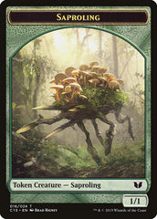Snake (021) // Saproling Double-Sided Token [Commander 2015 Tokens] | North Valley Games