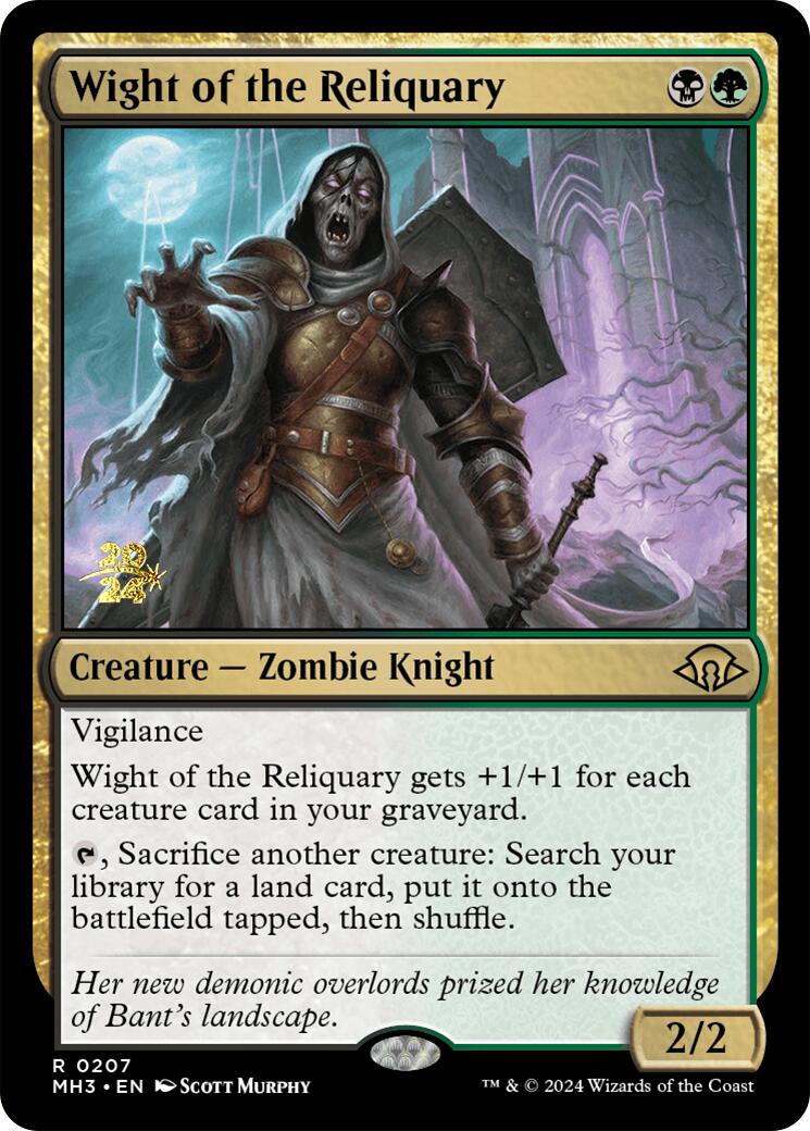 Wight of the Reliquary [Modern Horizons 3 Prerelese Promos] | North Valley Games