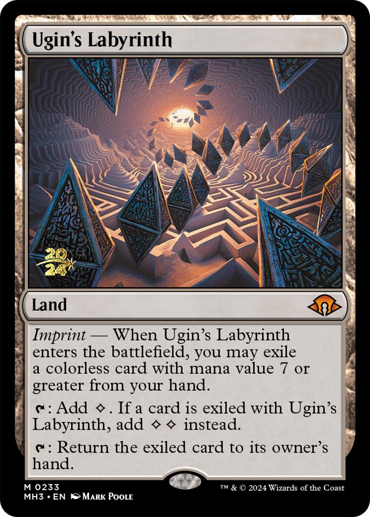 Ugin's Labyrinth [Modern Horizons 3 Prerelese Promos] | North Valley Games