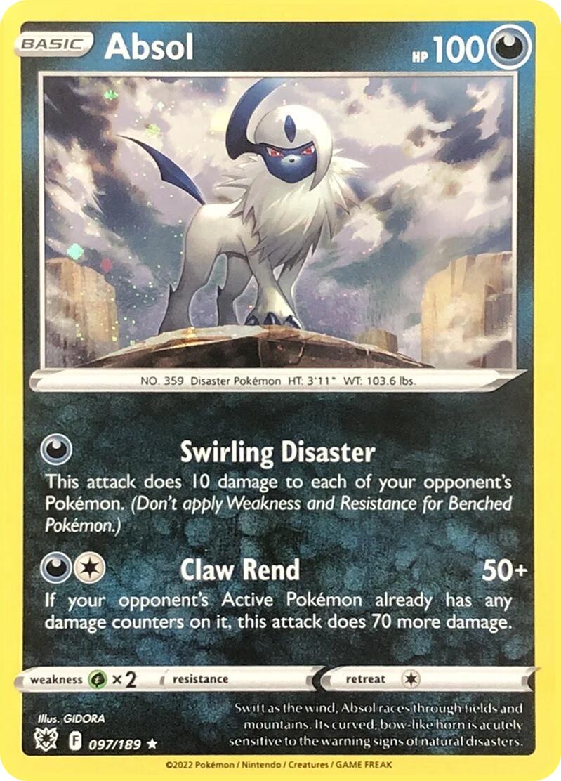 Absol (097/189) (Cosmos Holo) [Miscellaneous Cards] | North Valley Games