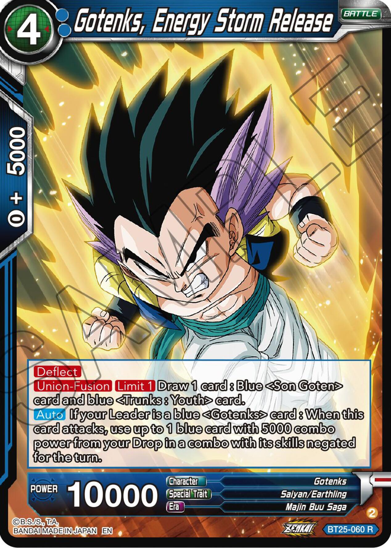 Gotenks, Energy Storm Release (BT25-060) [Legend of the Dragon Balls] | North Valley Games