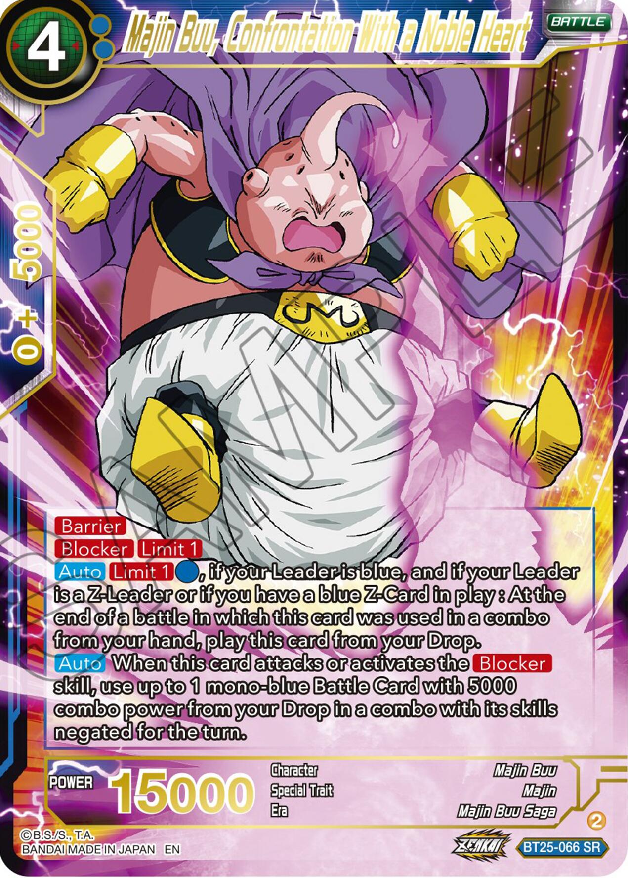 Majin Buu, Confrontaliter With a Mobile Heat (BT25-066) [Legend of the Dragon Balls] | North Valley Games