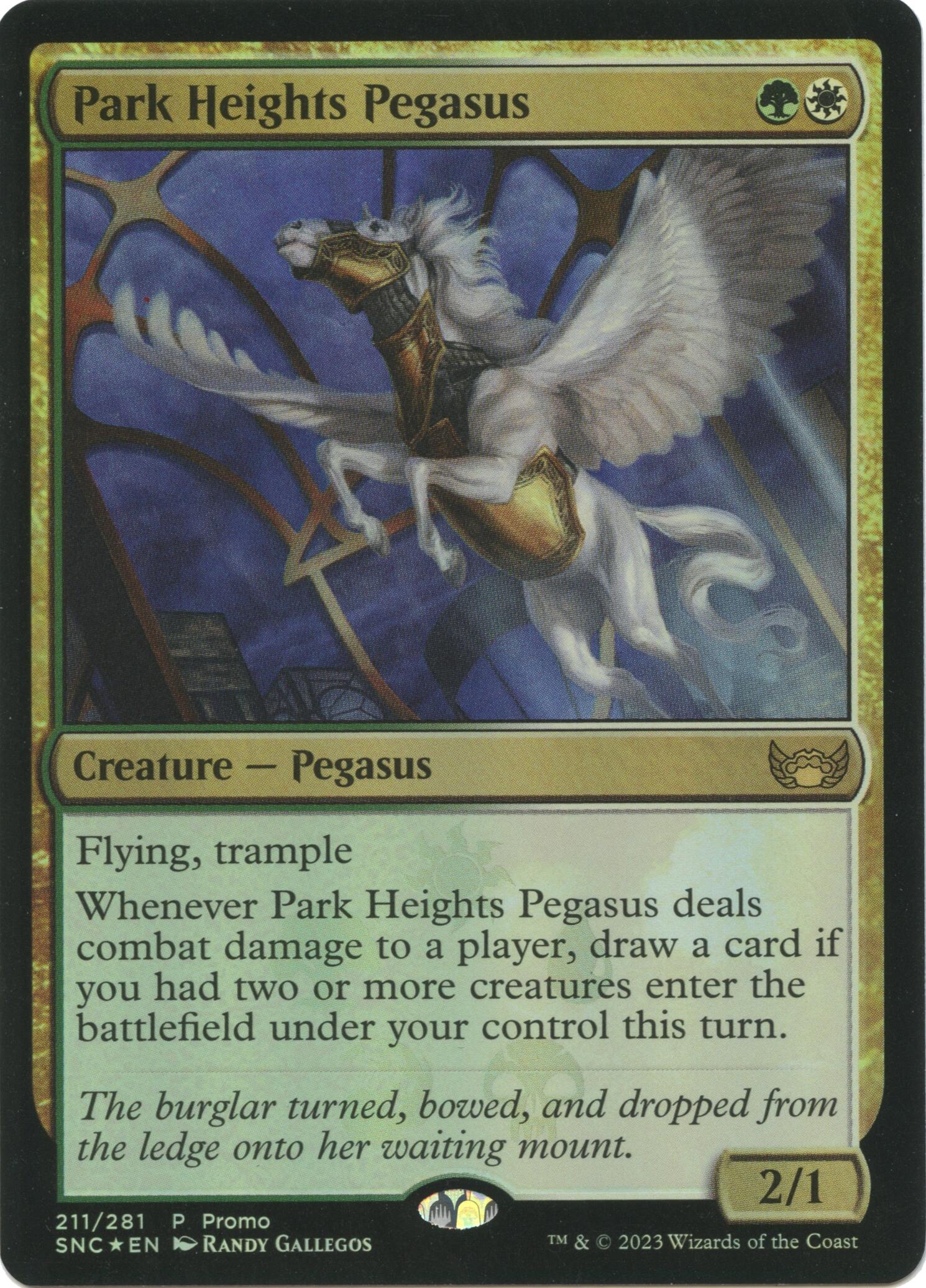Park Heights Pegasus [Media Promos] | North Valley Games