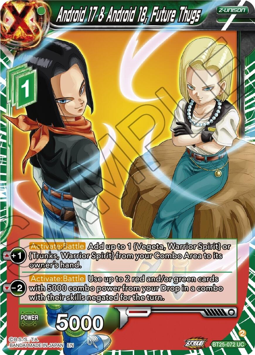 Android 17 & Android 18, Future Thugs (BT25-072) [Legend of the Dragon Balls] | North Valley Games