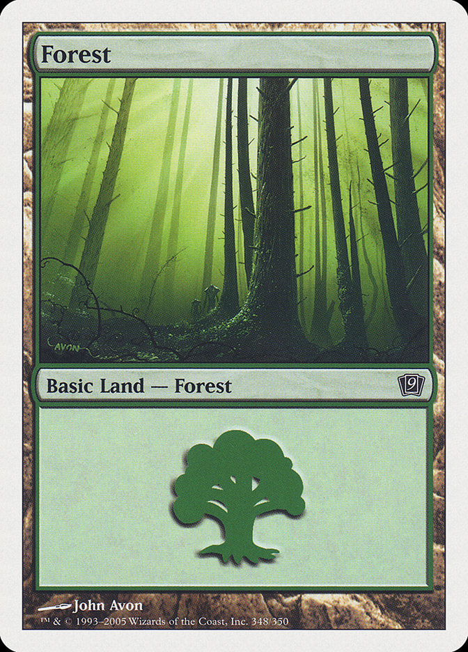 Forest (348) [Ninth Edition] | North Valley Games