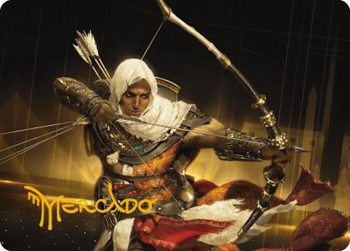 Bayek of Siwa Art Card (Gold-Stamped Signature) [Assassin's Creed Art Series] | North Valley Games