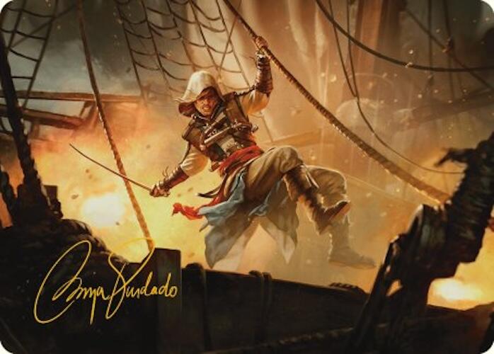Edward Kenway Art Card (Gold-Stamped Signature) [Assassin's Creed Art Series] | North Valley Games
